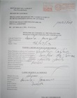 demande de certificat phytosanitaire  - timbrée